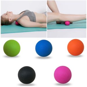 Massage Ball | Lacrosse Ball | Hard Massage Therapy Ball | Muscle Relief Mobility Ball for Physical Therapy | Myofascial