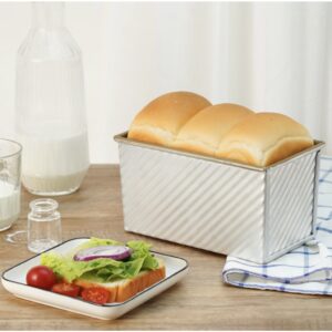 Stick Resistant Loaf Pan Toast Pan Box...