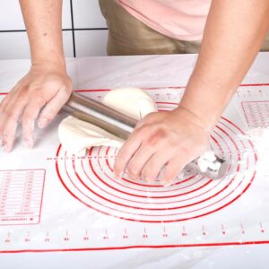 Non-stick DIY Silicone Baking Mats Sheet Food Grade utensils for dough pastry Pizza Dough