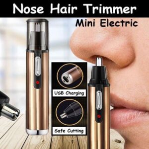 Nose Hair Trimmer USB Mini Electric / Shaver (High Quality)